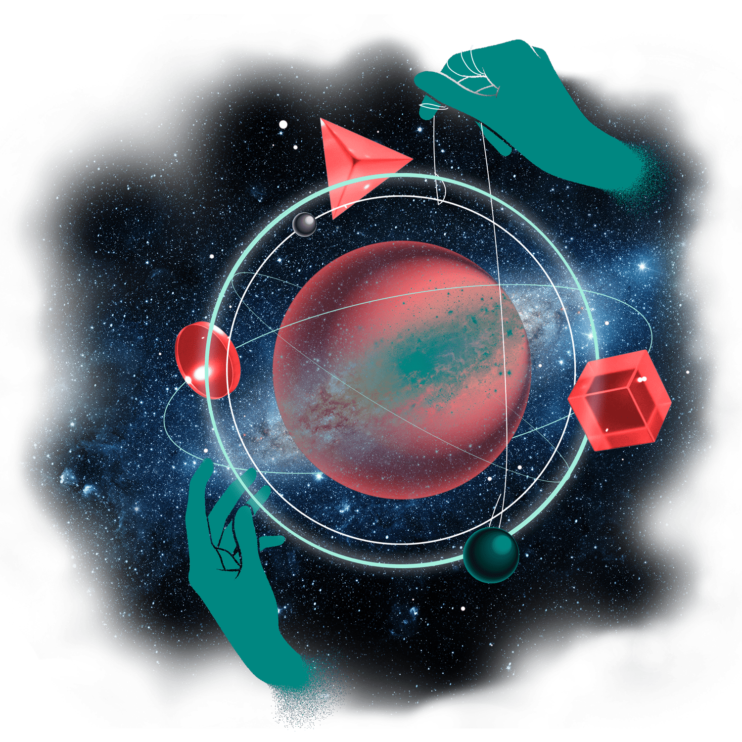 Illustration für Design Universum